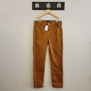 J. Crew Bronze Corduroy Pants